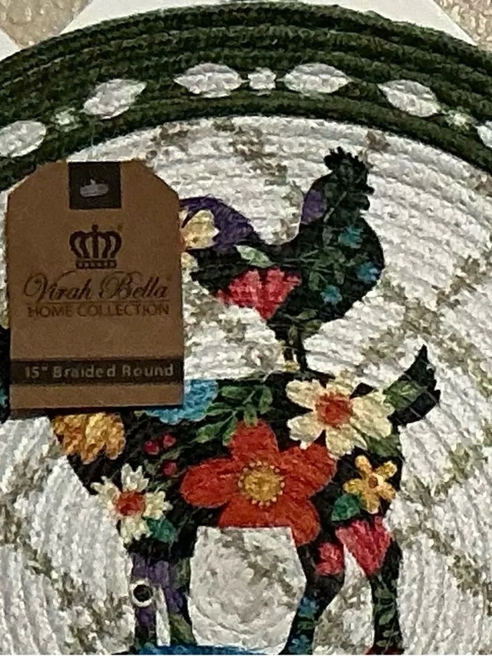 Virah Bella round woven